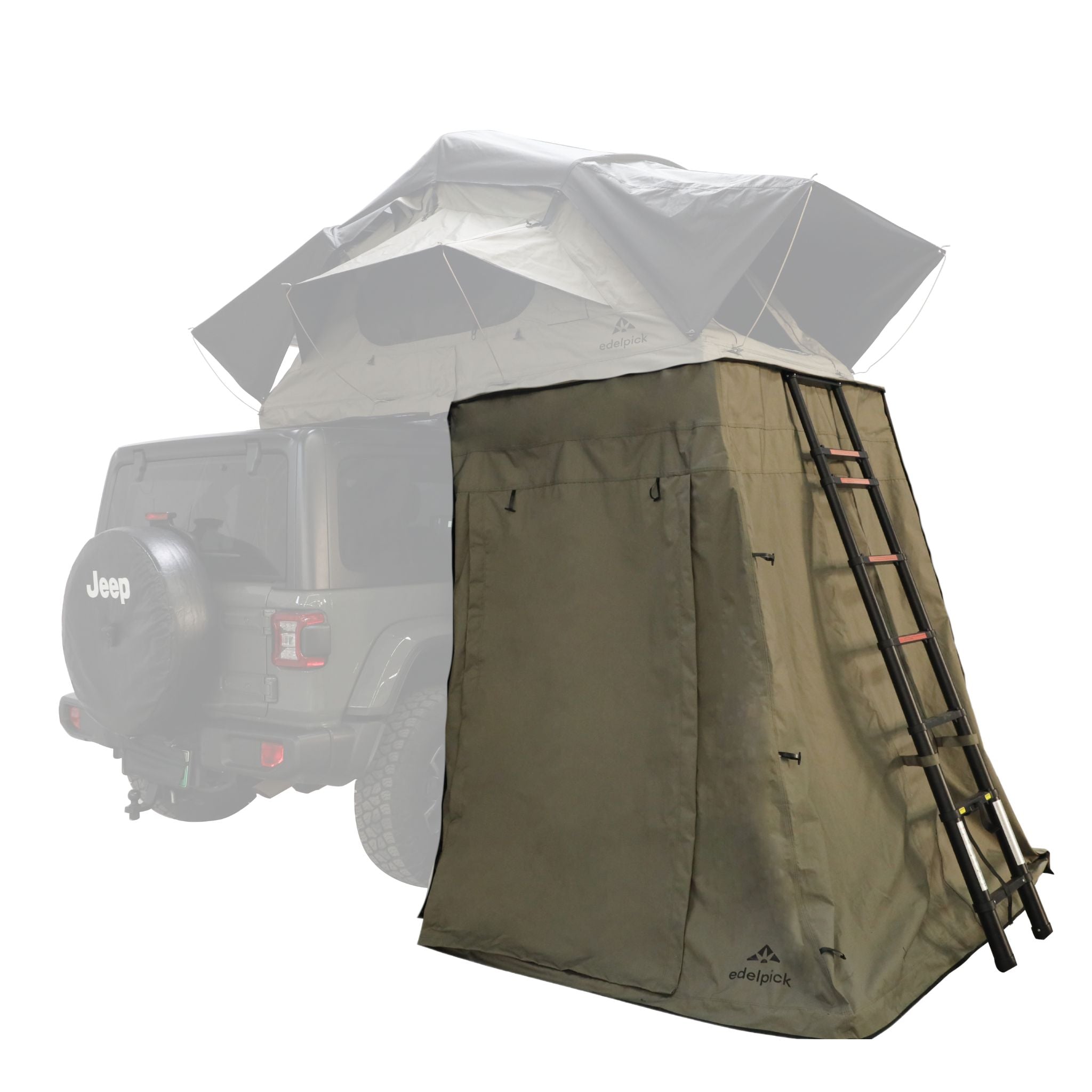 Auvent pour tente de toit edelpick La Dôle 140